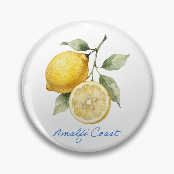 Item preview, Lemony Amalfi Coast designed and sold by AnnaSoulDigitalDesign.