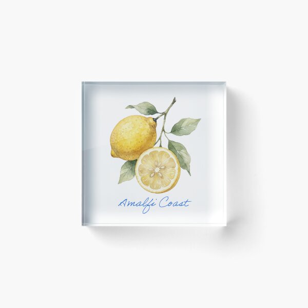 Item preview, Lemony Amalfi Coast designed and sold by AnnaSoulDigitalDesign.