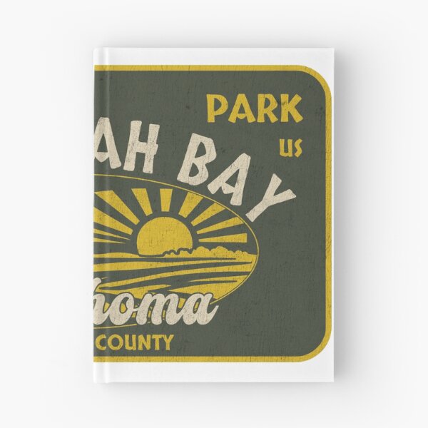 Item preview, Sequoyah Bay State Park, Wagoner County, Oklahoma, badge design designed and sold by Wanderful-roads.
