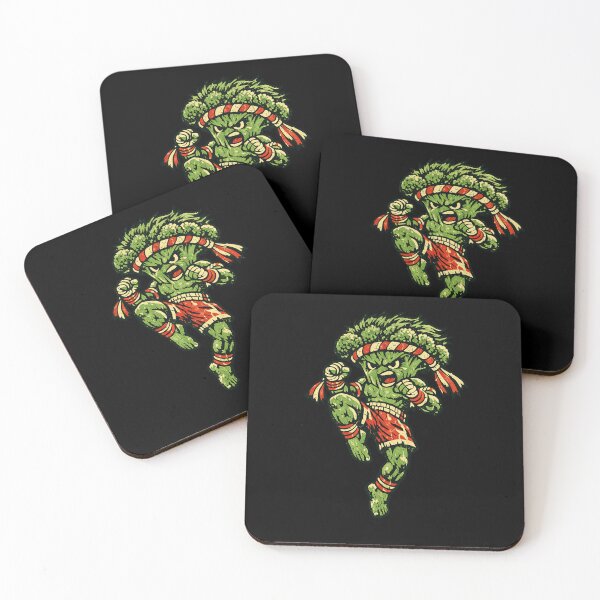 Item preview, Broccoli Muay Thai — Vintage Retro Street Fighter  designed and sold by Moedex.