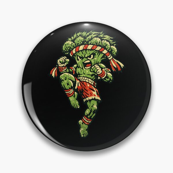Item preview, Broccoli Muay Thai — Vintage Retro Street Fighter  designed and sold by Moedex.