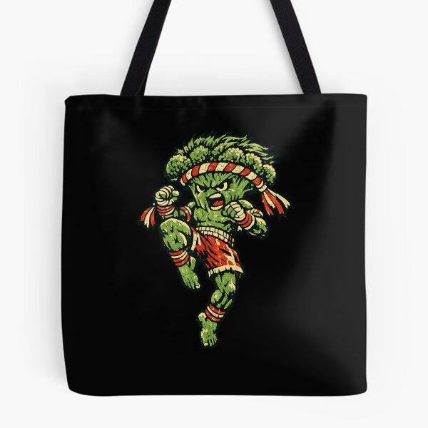 Item preview, Broccoli Muay Thai — Vintage Retro Street Fighter  designed and sold by Moedex.