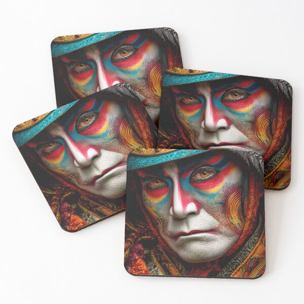 Item preview, Vibrant Traditional Face Paint Performance Art designed and sold by Artessie.