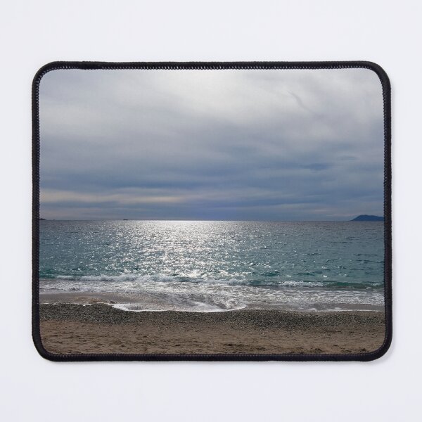 Item preview, Milky sky over Almanarre beach in Hyères: in Provence-Alpes-Côte d'Azur – France (French Riviera) designed and sold by Alan-David.
