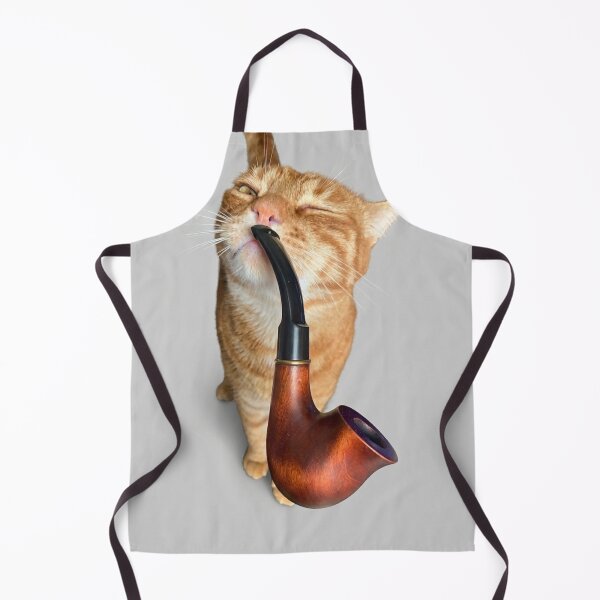 Item preview, Gentleman Cat with Pipe designed and sold by Cute & Unhinged.
