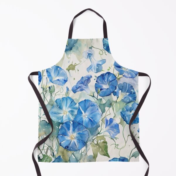 Item preview, Beautiful Cobalt Blue Morning Glories designed and sold by TinCatOutPost.