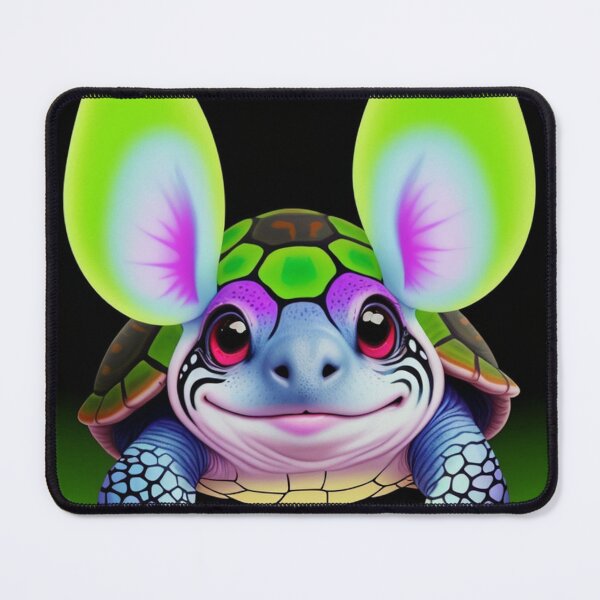 Item preview, Psychedelic Turtle with Mushrooms – Colorful Cartoon Sticker Design designed and sold by IosArt.