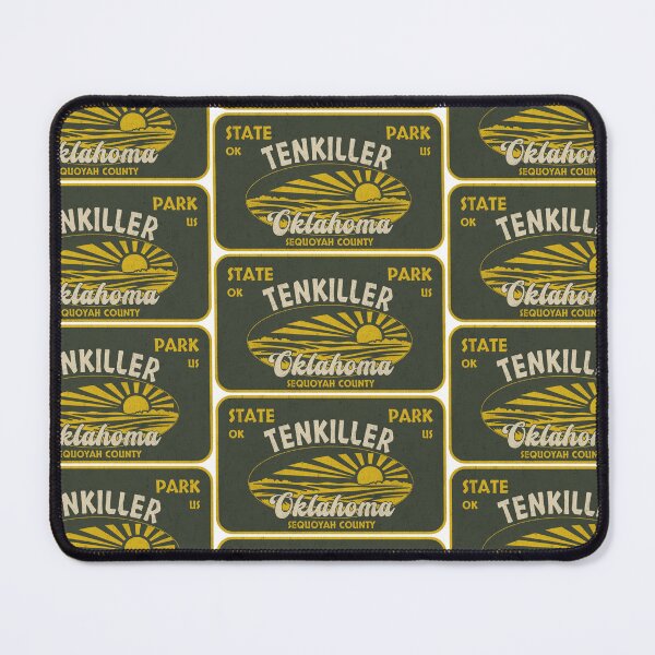 Item preview, Tenkiller State Park, Sequoyah County, Oklahoma, badge design designed and sold by Wanderful-roads.