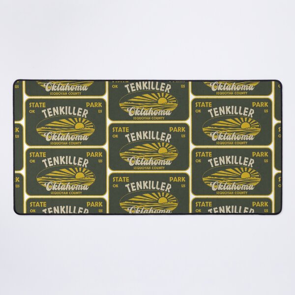 Item preview, Tenkiller State Park, Sequoyah County, Oklahoma, badge design designed and sold by Wanderful-roads.