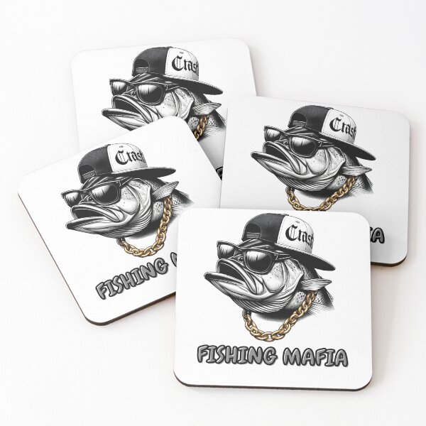 Item preview, Fishing Mafia – Gangster Fish Angler Humor Design designed and sold by WildBoysShop.
