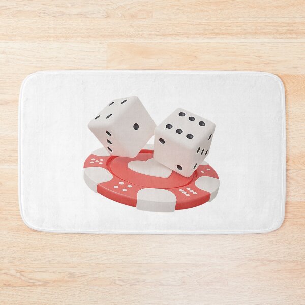 Item preview, 3D Casino Poker Chip and Pair of Dice designed and sold by Creatby7030.