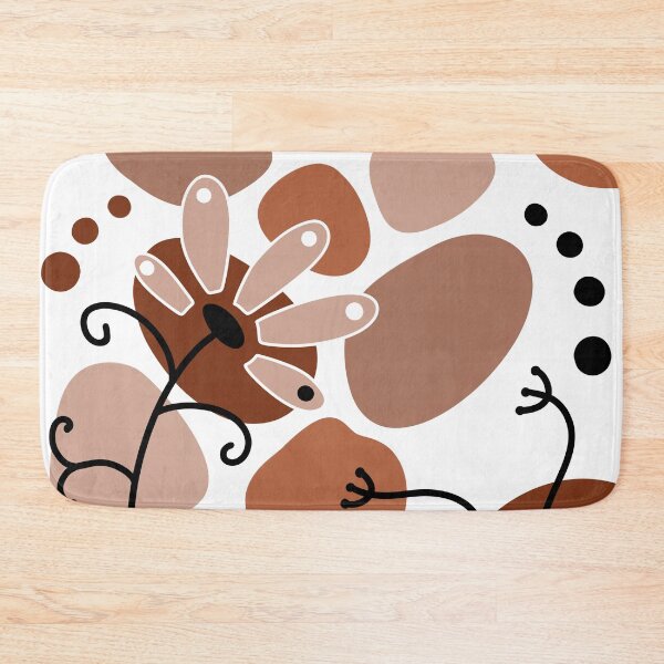 Item preview, Chocolate Brown Whimsical Boho Design designed and sold by Sartoris Art.