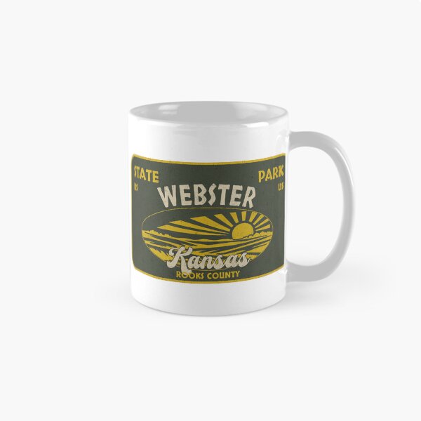 Item preview, Webster State Park, Rooks County, Kansas, badge design designed and sold by Wanderful-roads.