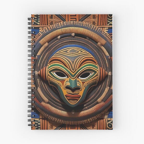 Item preview, Intricate Tribal Mask Design designed and sold by Serene Strokes Art.