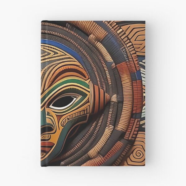 Item preview, Intricate Tribal Mask Design designed and sold by Serene Strokes Art.