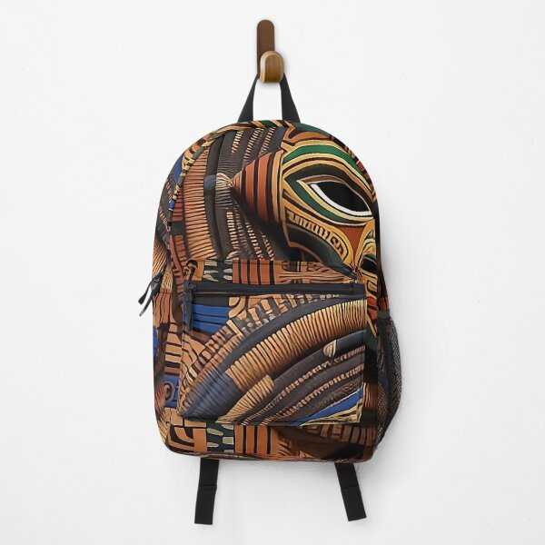 Item preview, Intricate Tribal Mask Design designed and sold by Serene Strokes Art.