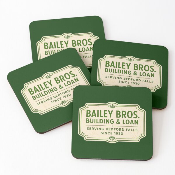 Item preview, Bailey Bros. Building and Loan Green designed and sold by Normbot2000.