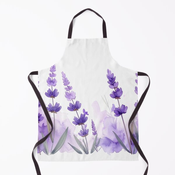 Item preview, Lavender Watercolor Floral Illustration designed and sold by Rutvain.