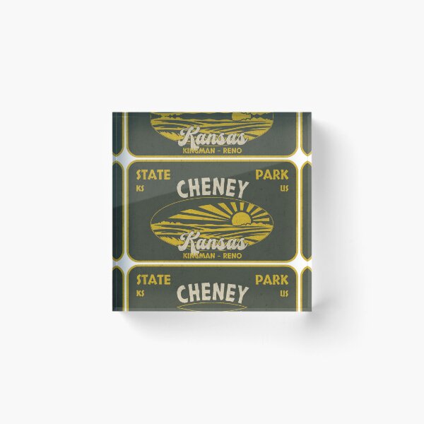 Item preview, Cheney State Park, Kingman - Reno, Kansas, badge design designed and sold by Wanderful-roads.