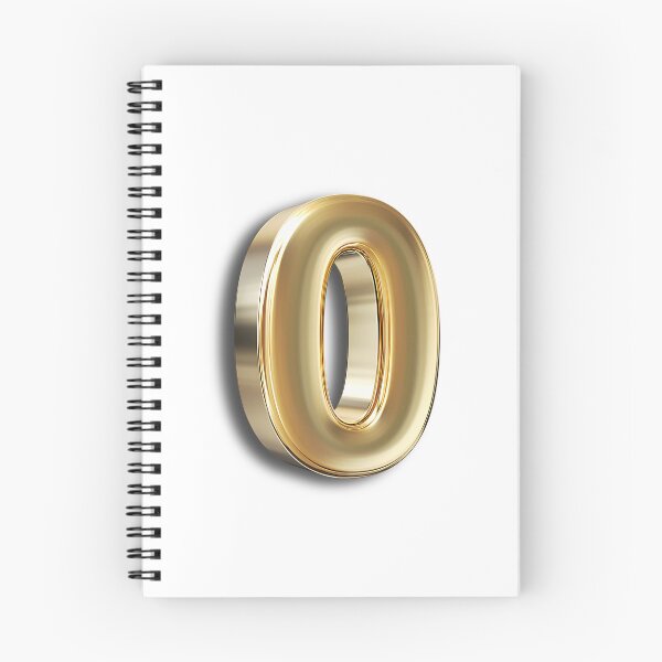 Item preview, 3D Metallic Gold Number Zero designed and sold by Creatby7030.