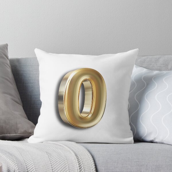 Item preview, 3D Metallic Gold Number Zero designed and sold by Creatby7030.
