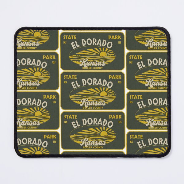 Item preview, El Dorado State Park, Butler County, Kansas, badge design designed and sold by Wanderful-roads.