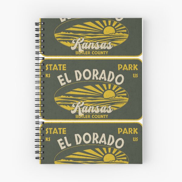 Item preview, El Dorado State Park, Butler County, Kansas, badge design designed and sold by Wanderful-roads.