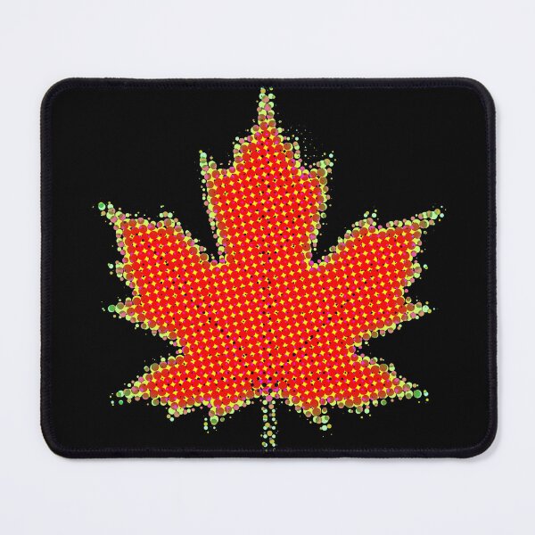 Item preview, Maple leaf art - Orange-black designed and sold by Tint & Tale.