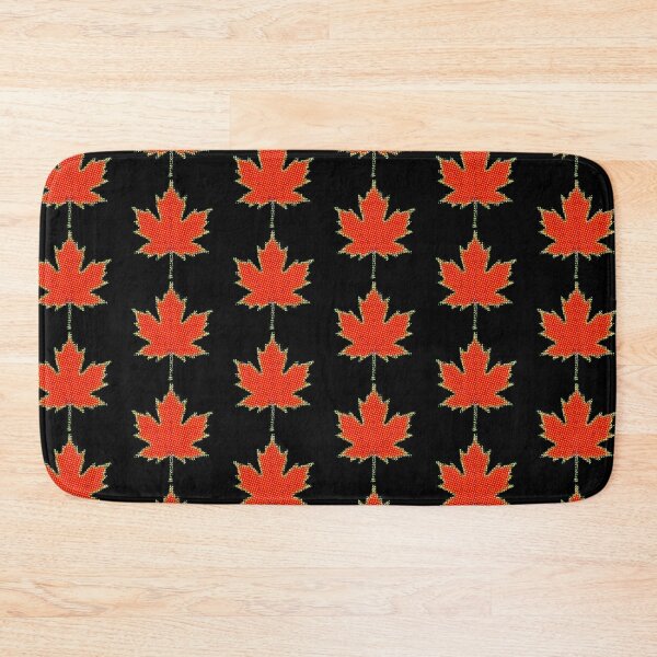 Item preview, Maple leaf art - Orange-black designed and sold by Tint & Tale.