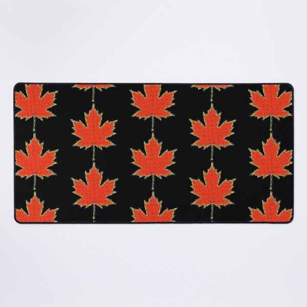 Item preview, Maple leaf art - Orange-black designed and sold by Tint & Tale.