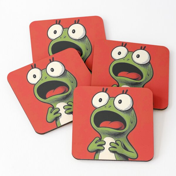 Item preview, Shocked Frog designed and sold by GraphicMondaze.