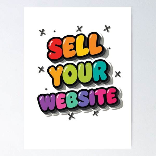 Item preview, Sell Your Website designed and sold by ZERO9968.