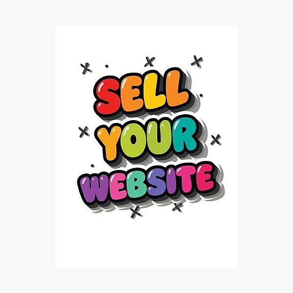 Item preview, Sell Your Website designed and sold by ZERO9968.