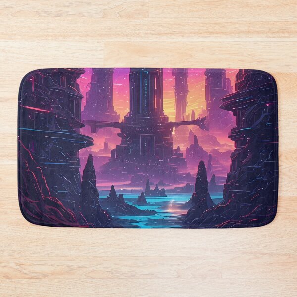 Item preview, Neon City Architecture Citadel | Neon Citadel - Specimen GEO-S74g designed and sold by Aethereal Labs.
