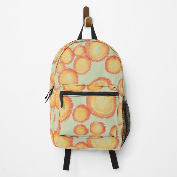 Item preview, Abstract Orange and Yellow Bubbles designed and sold by phatlizzardart.