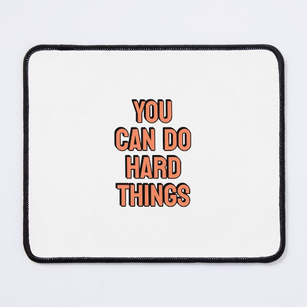 Item preview, You can do hard things - motivational quote designed and sold by Inspirationmotivation.