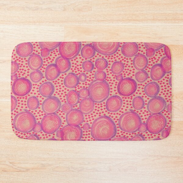 Item preview, Abstract Popping Pink Bubbles designed and sold by phatlizzardart.