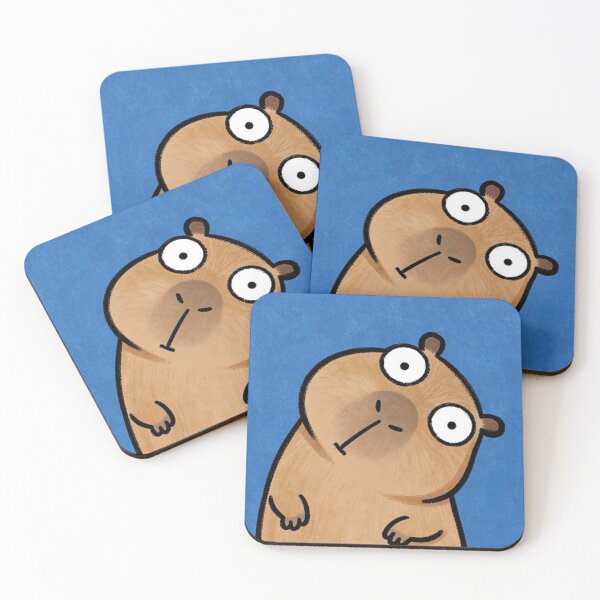 Item preview, Curious Capybara  designed and sold by GraphicMondaze.