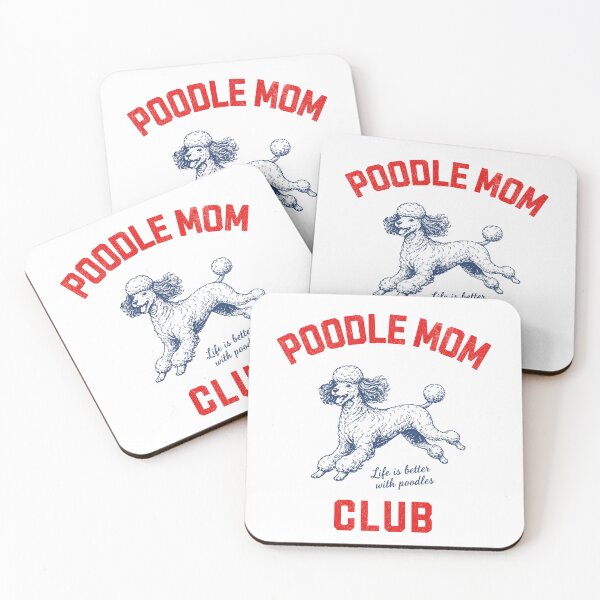 Item preview, Poodle Dog Mom Club Retro Varsity Aesthetic Mother's Day Poodle Dog Mom Gift designed and sold by EvrmoodCo.