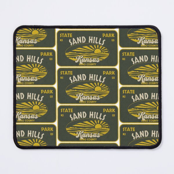 Item preview, Sand Hills State Park, Reno County, Kansas, badge design designed and sold by Wanderful-roads.