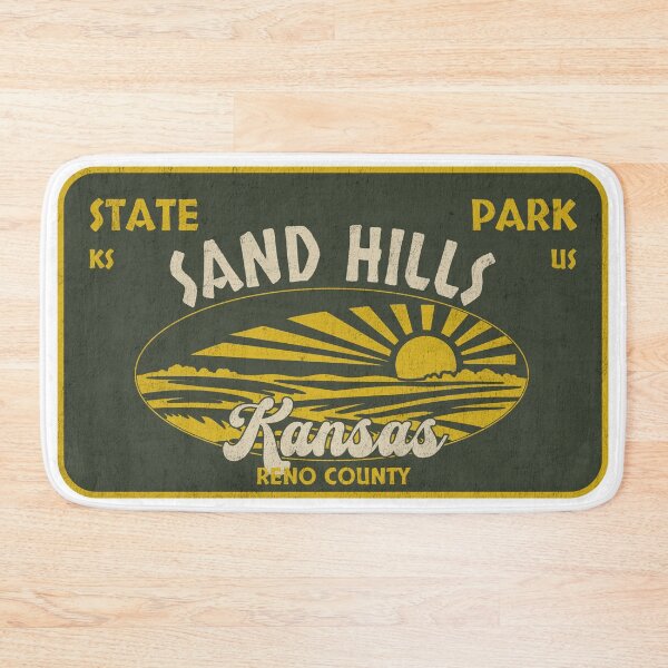 Item preview, Sand Hills State Park, Reno County, Kansas, badge design designed and sold by Wanderful-roads.