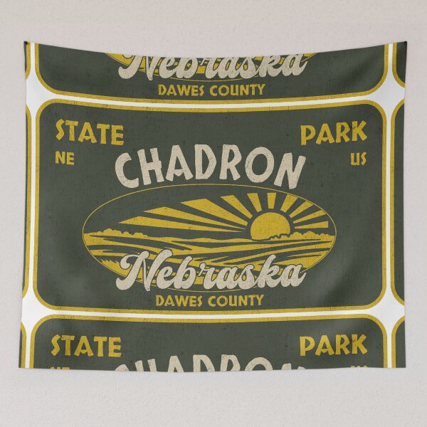 Item preview, Chadron State Park, Dawes County, Nebraska, badge design designed and sold by Wanderful-roads.