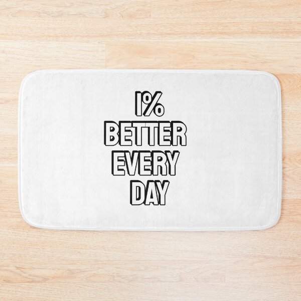 Item preview, 1% Better Every Day - motivational quote designed and sold by Inspirationmotivation.