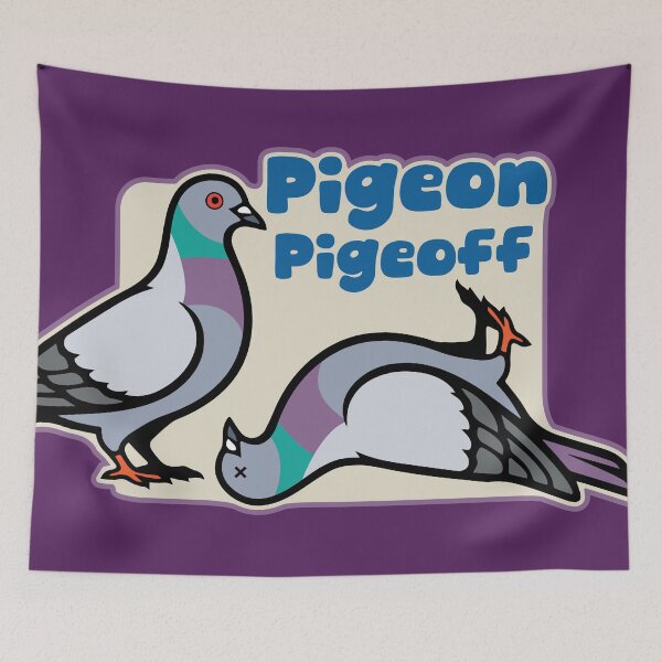 Item preview, Pigeon meme bird birds vintage retro pigeons designed and sold by Captain Banjo.