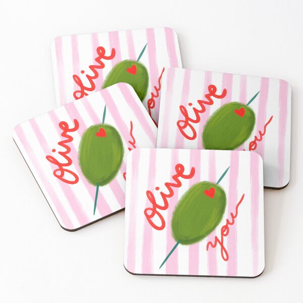 Item preview, Olive You Botanical Pun - Vintage Hand-Drawn Style designed and sold by DafneDStudio.
