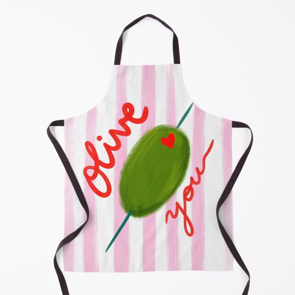 Item preview, Olive You Botanical Pun - Vintage Hand-Drawn Style designed and sold by DafneDStudio.