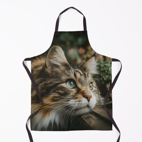 Item preview, Peaceful Maine Coon Cat Close-Up Portrait designed and sold by EK-World.