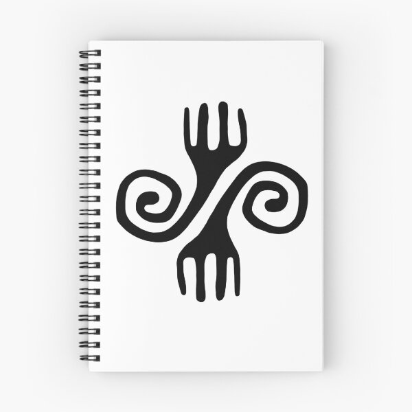 Item preview, Spiral Hands Black and White designed and sold by Keely Stockdale.