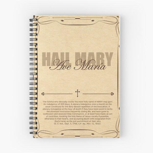 Item preview, Ave Maria Name of the Mother of God designed and sold by SacredHeritage.