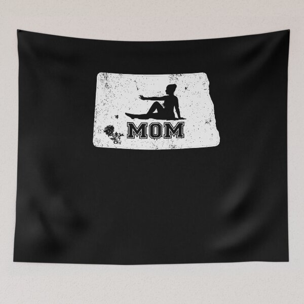 Item preview, North Dakota Gymnastics Mom Shirt Women Gymnastics Shirt designed and sold by shoppzee.